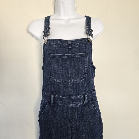 Women's Blue Denim Overalls - Picture 4 of 13